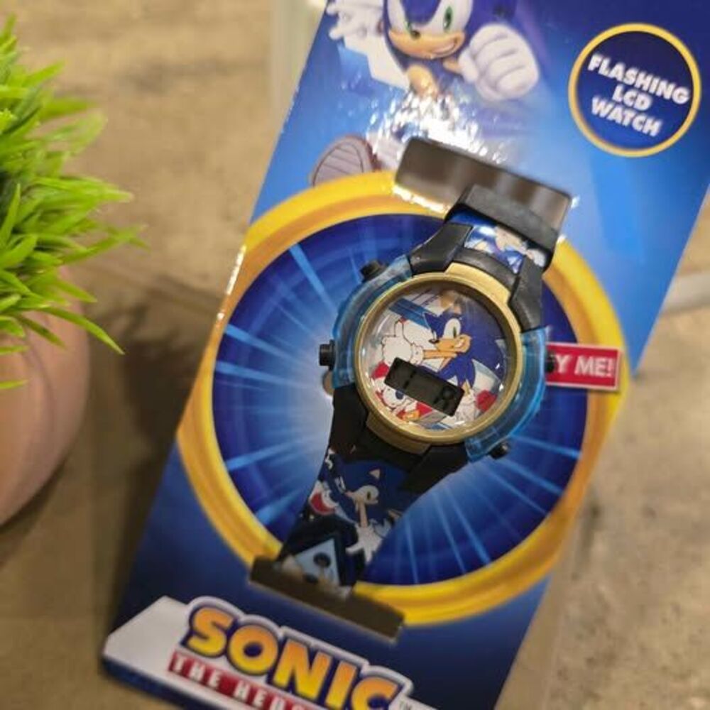 Sonic the Hedgehog Accutime Flashing LCD Watch